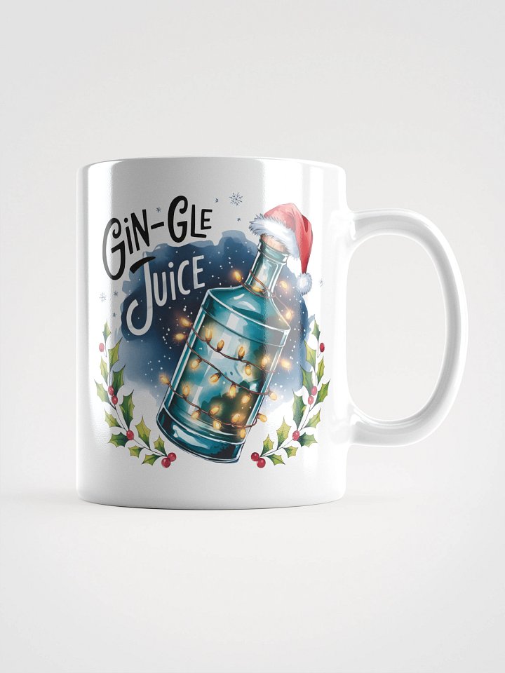 Festive Gin-Gle Juice White Glossy Mug product image (2)