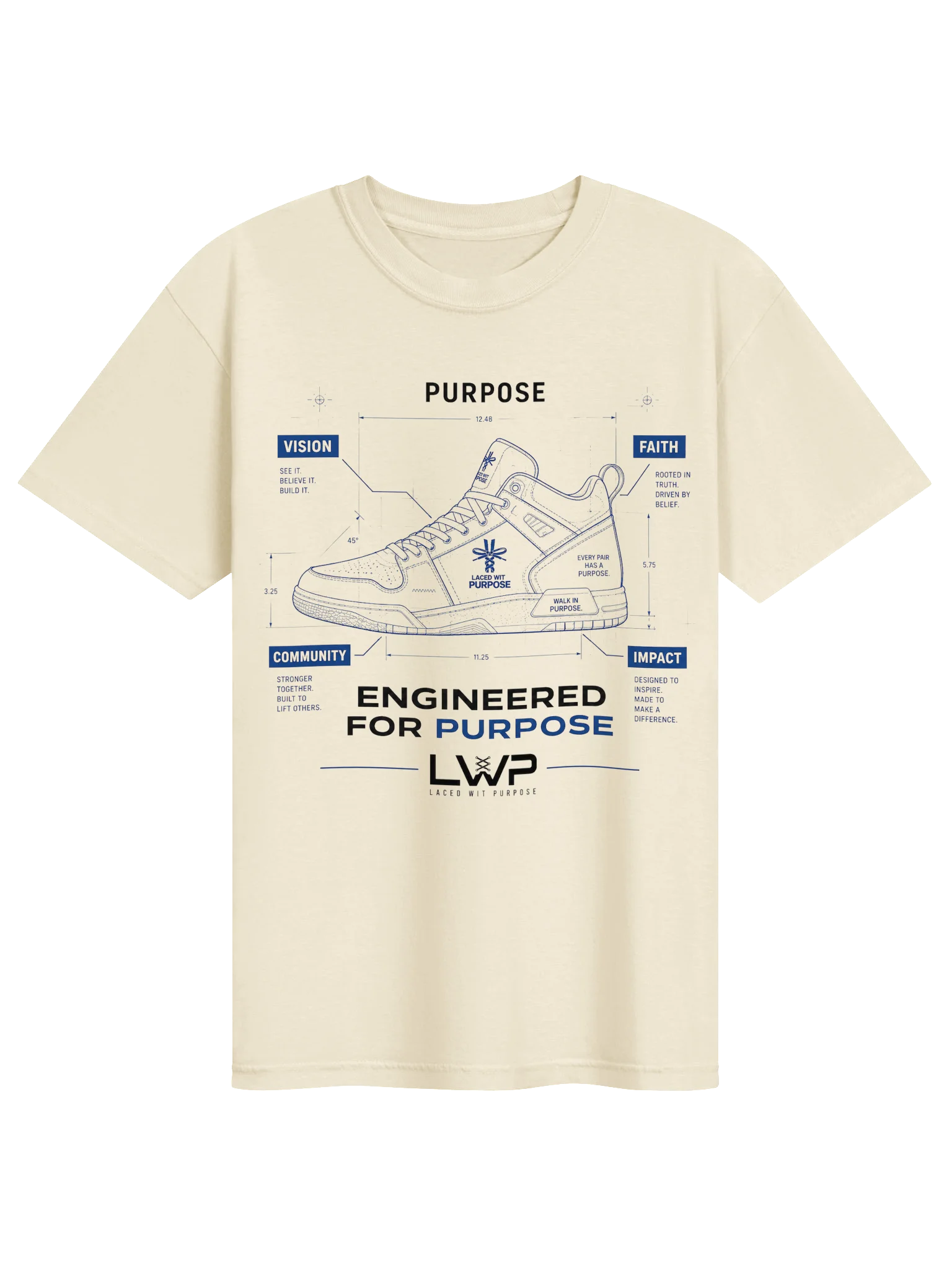 LWP: Engineered for Purpose (Color Front Only) product image (1)
