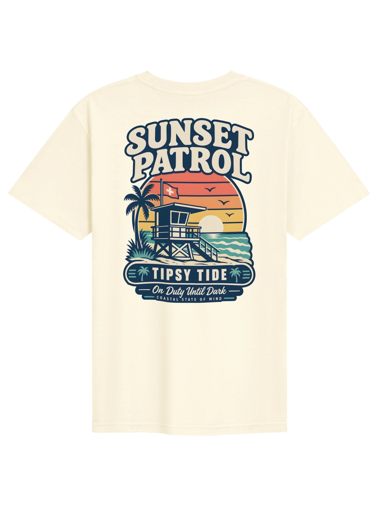 Sunset Patrol Tee (Back) product image (1)
