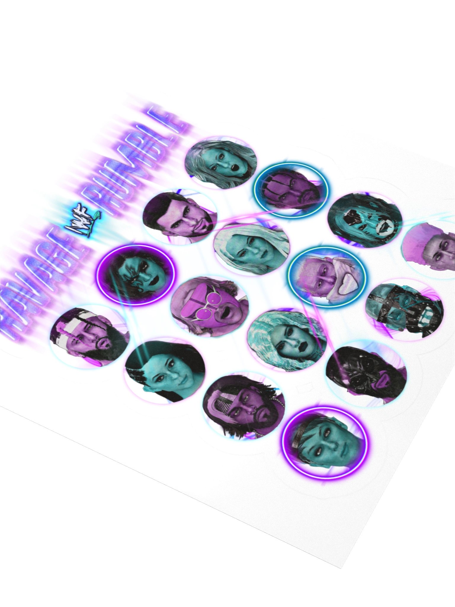 IWF Ravage Rumble Sticker product image (2)