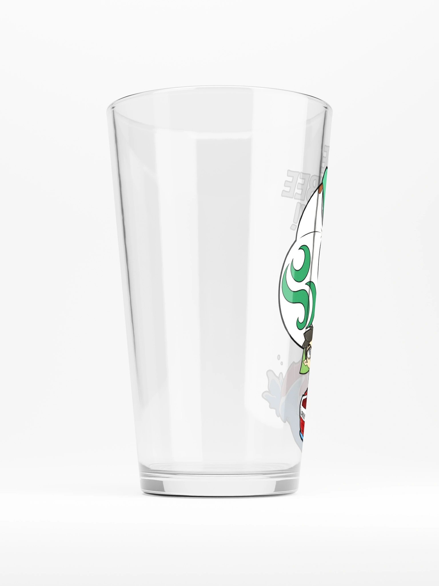 The ''DEEBEEWAY'' Shaker Pint Glass product image (2)