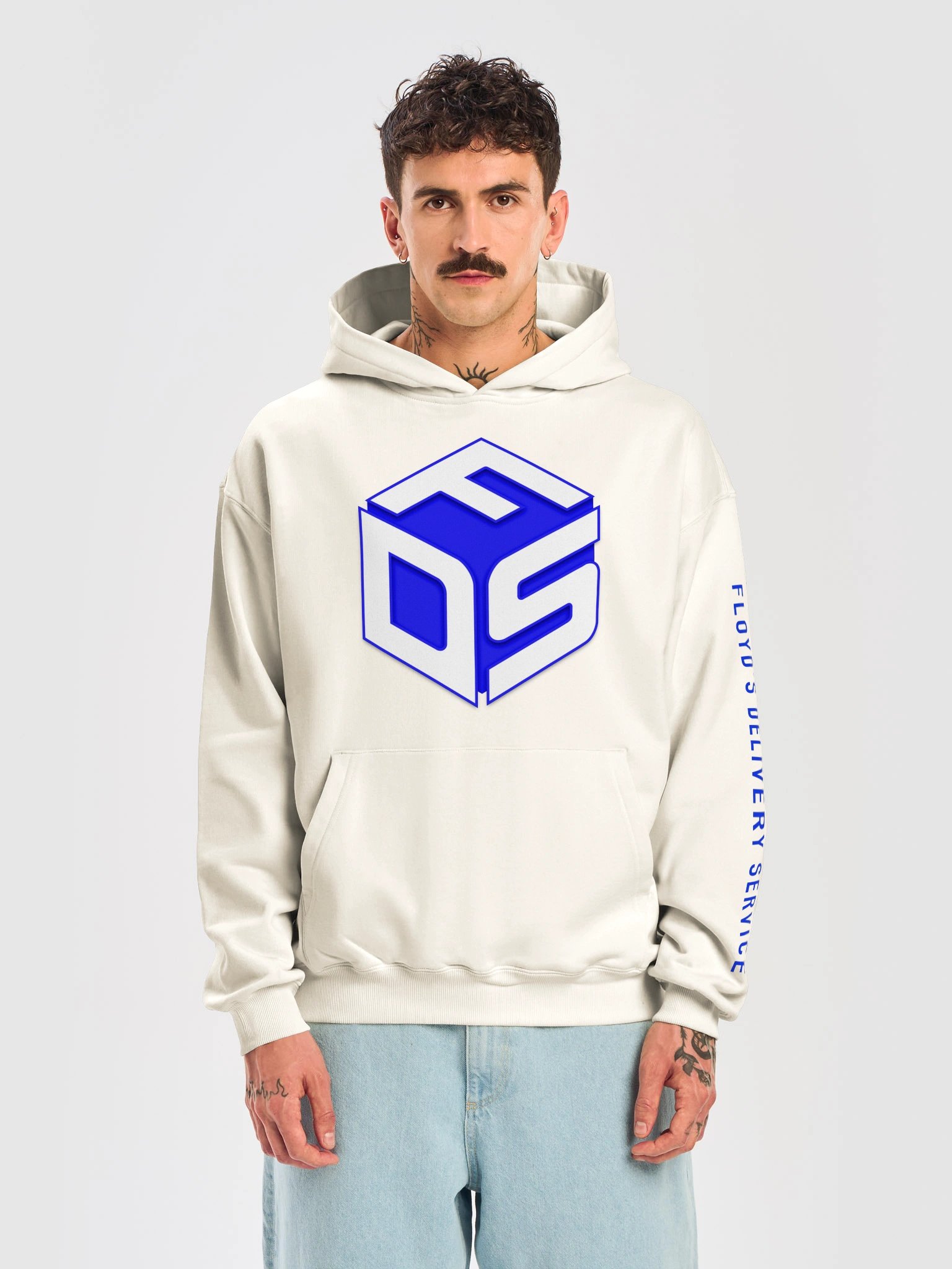 FDS Hoodie - White product image (5)
