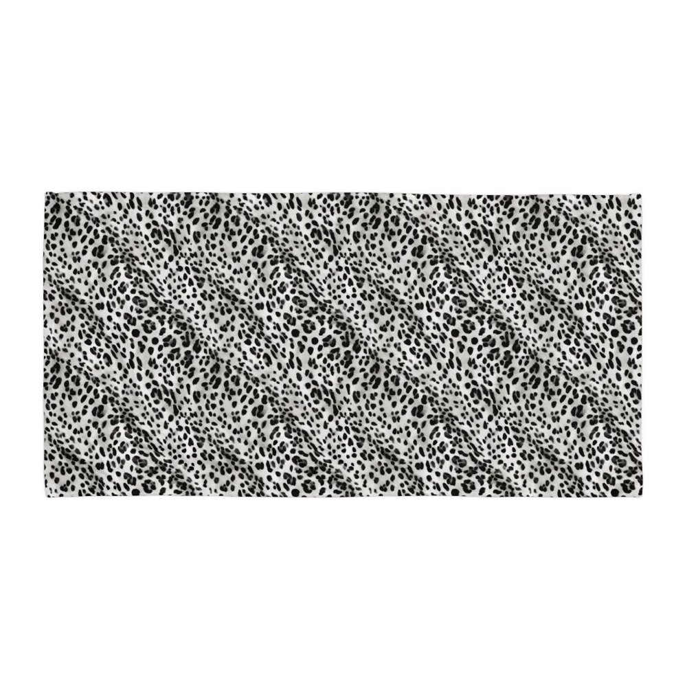 Grey Leopard Towels product image (1)