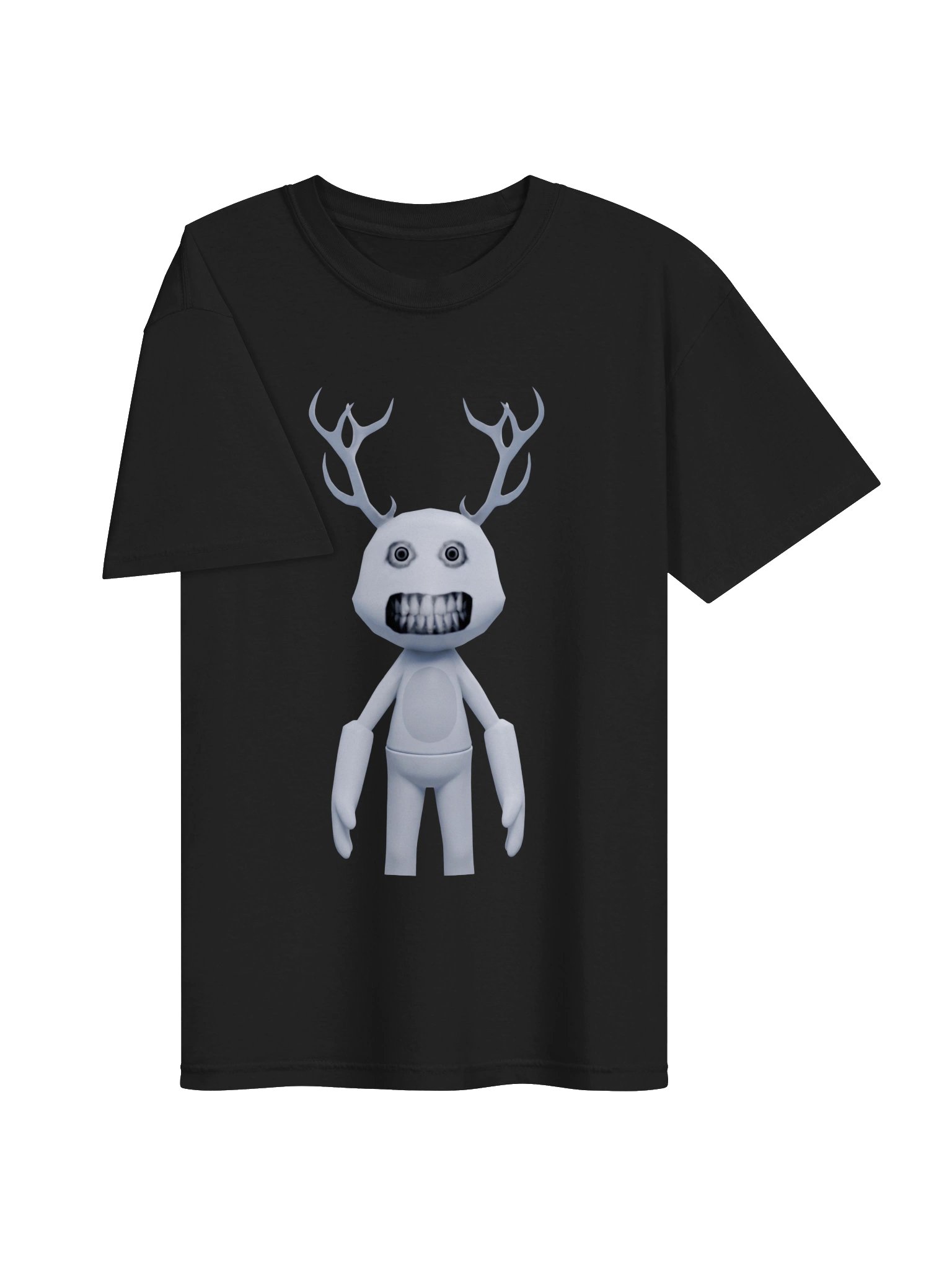 Wendigo Deer Anomaly T-Shirt – Cute Creepy Hospital Aesthetic Unisex Tee product image (33)