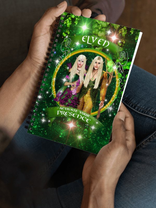 Elven Activate Your Presence Spiral Notebook product image (1)
