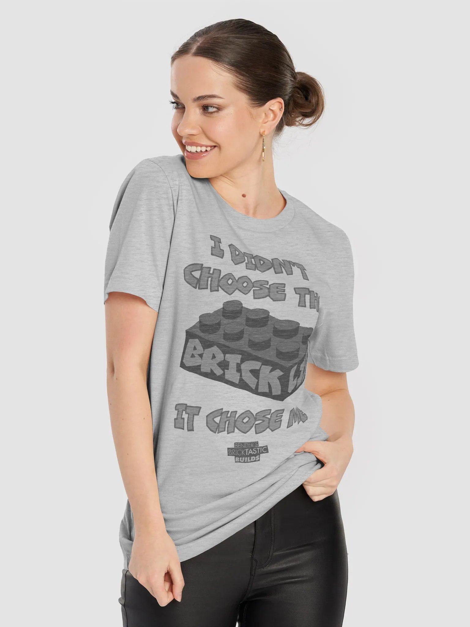 Brick Life Tee - Gray product image (8)