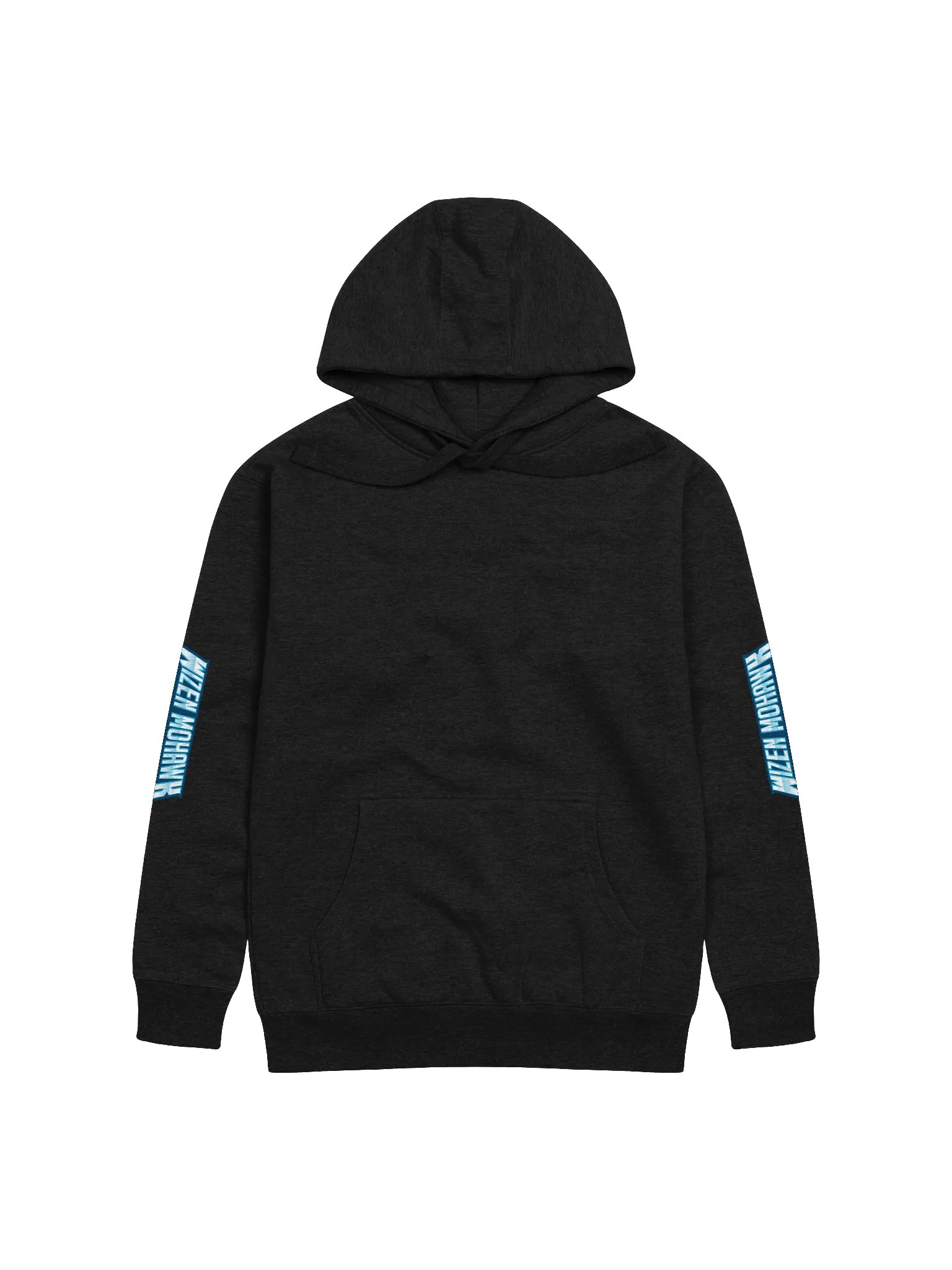 Wizen Mohawk Black with Logo Hoodie product image (1)