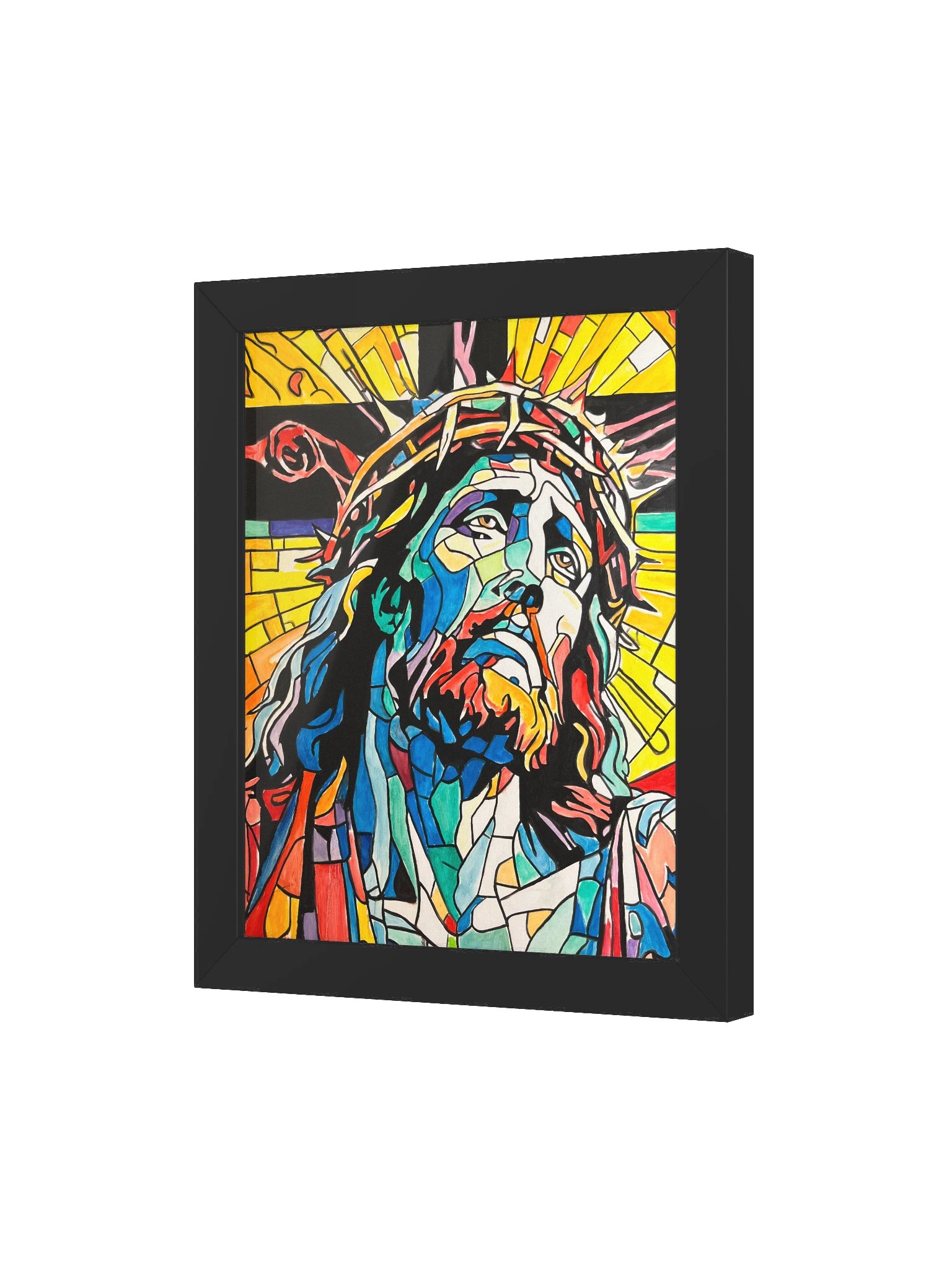 Jesus Christ by Warren Willowdale (Framed High-Quality Matte Fine Art Print) product image (3)