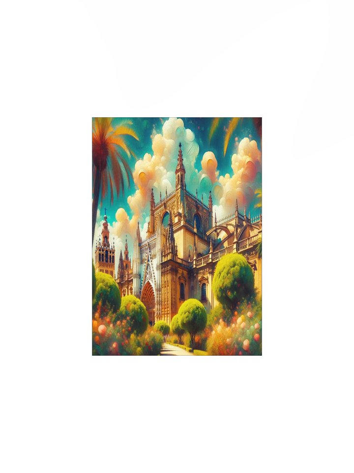 Catedral de Sevilla: Sueño Andaluz en Estilo Ghibli product image (1)