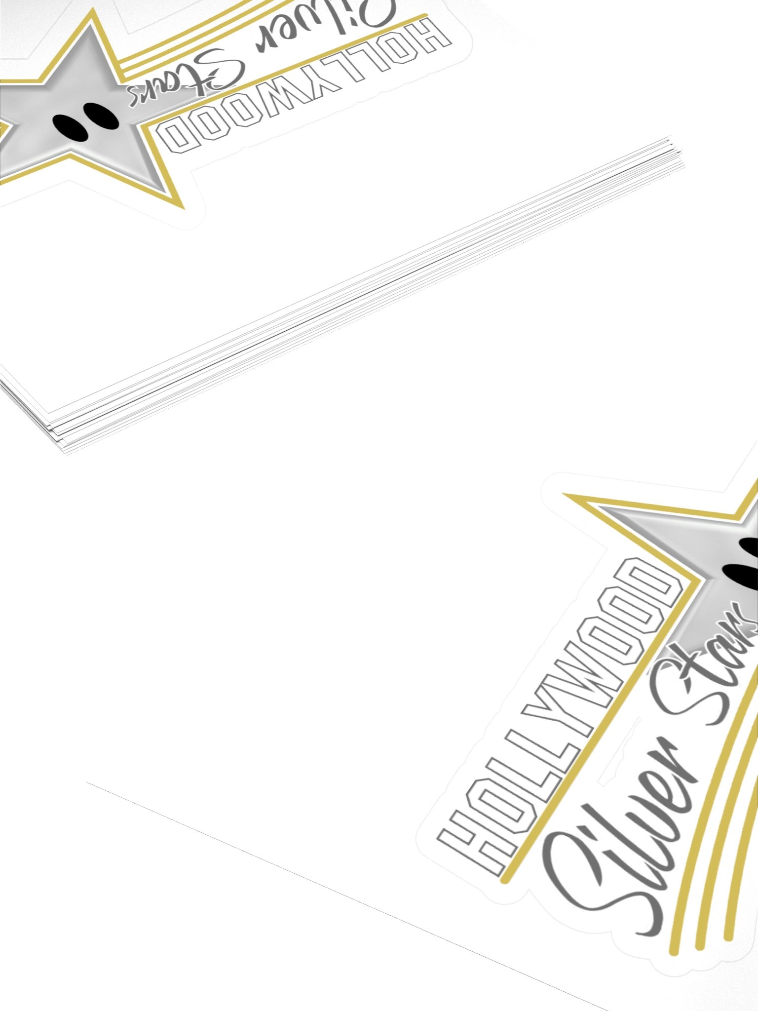 Hollywood Silver Stars GSL Sticker product image (4)