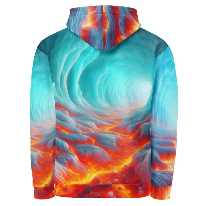 Fire and Ice - Molten Lava Meets Ice #36 product image (2)