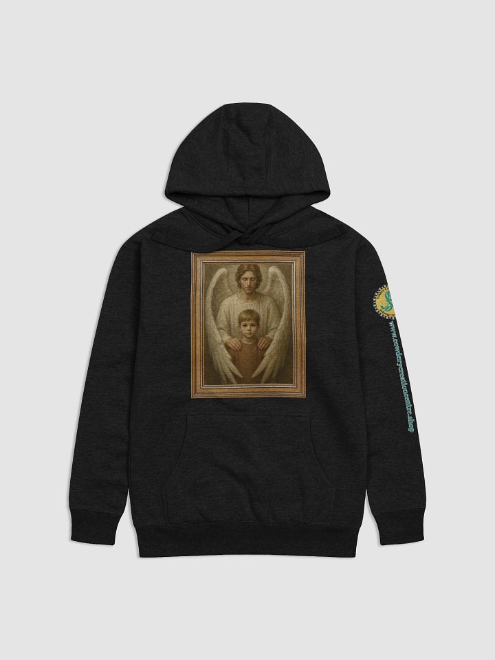 Angels Watch Over Them (Male) Cotton Heritage Unisex Premium Hoodie product image (1)