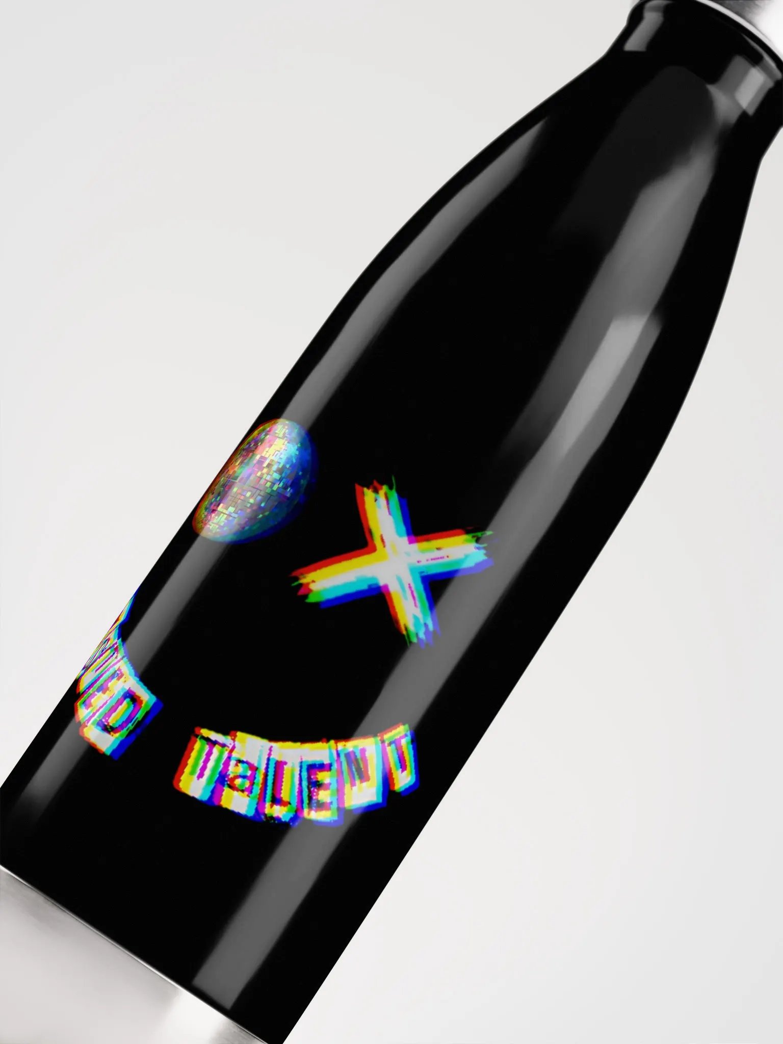 Glitchy Talent Stainless Steel Water Bottle product image (5)