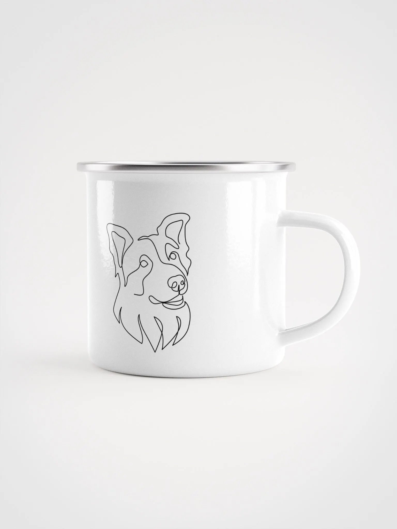 Enamel Mug - Border Collie product image (1)