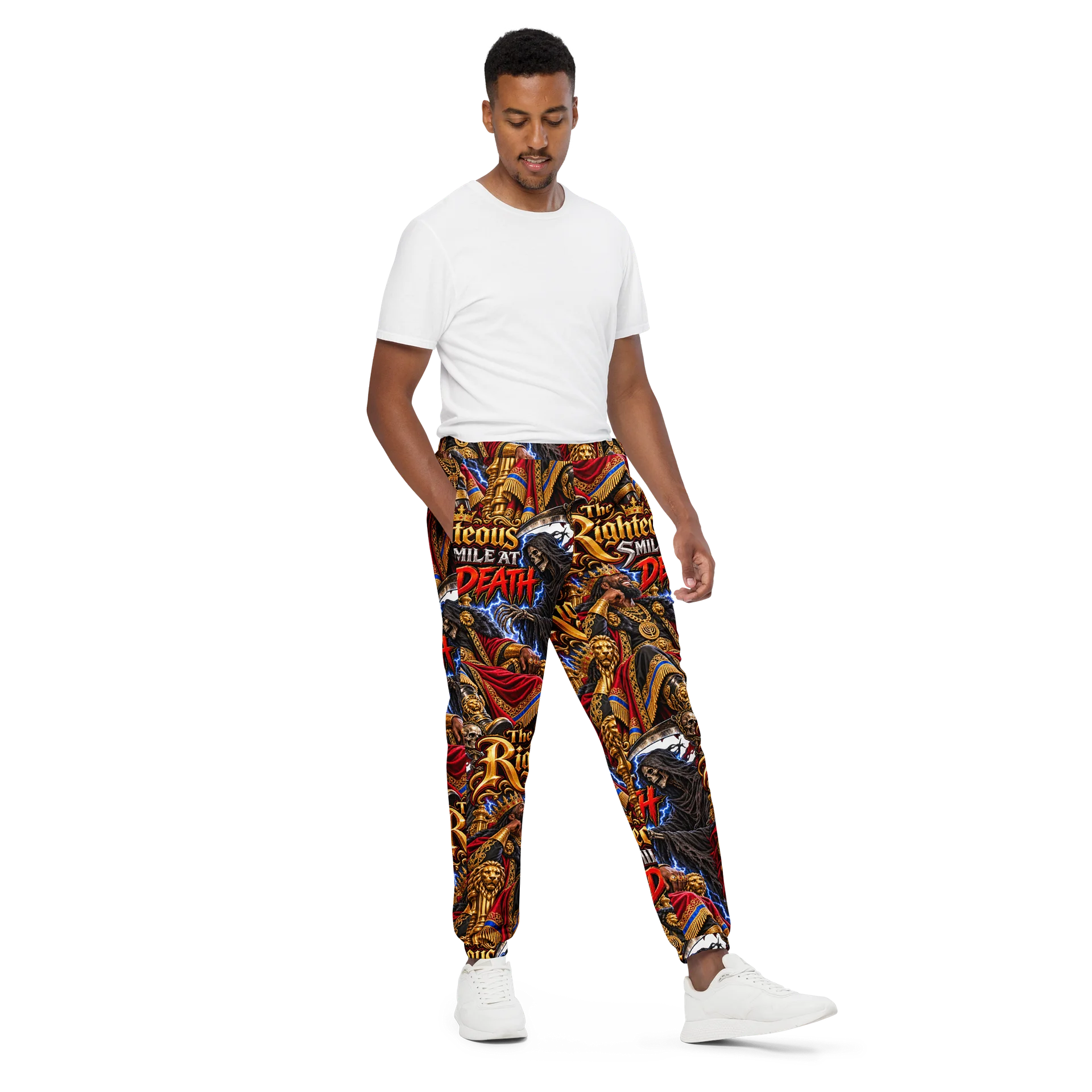 The Righteous Smile at Death Track Pants product image (2)