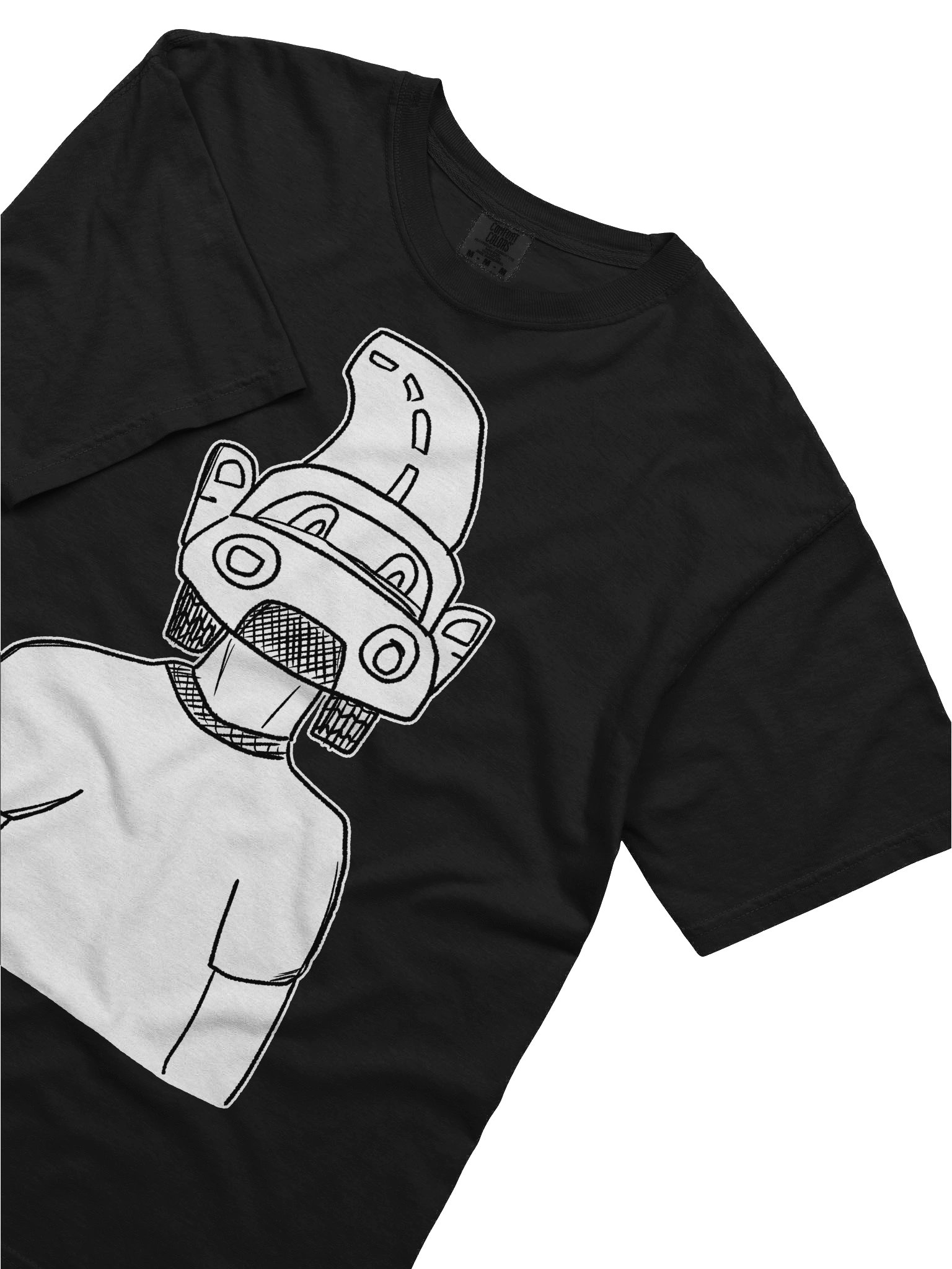 Car Head T-Shirt (Sabre.Plus Exclusive) product image (2)