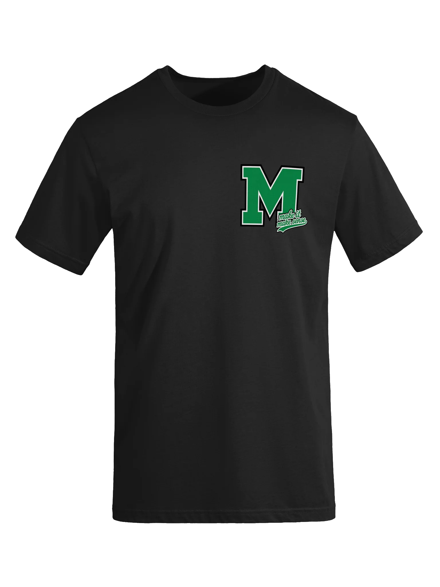 Make It Make Sense Green M Tee product image (27)