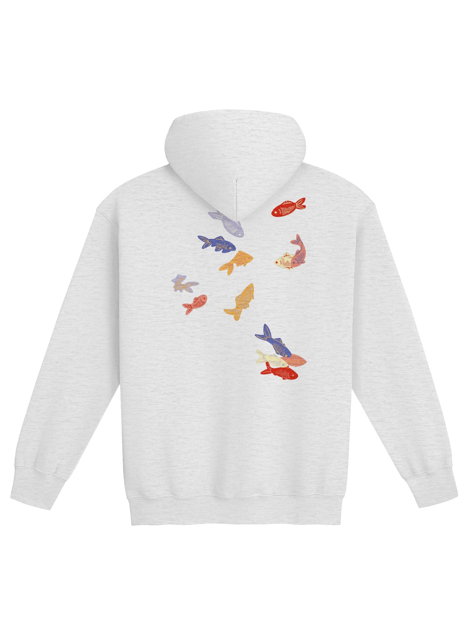 Fishy Print Zip-Up Hoodie product image (2)