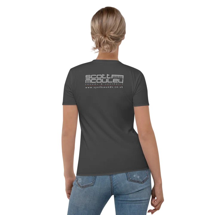 Ladies Fitted Back Logo Tee product image (1)