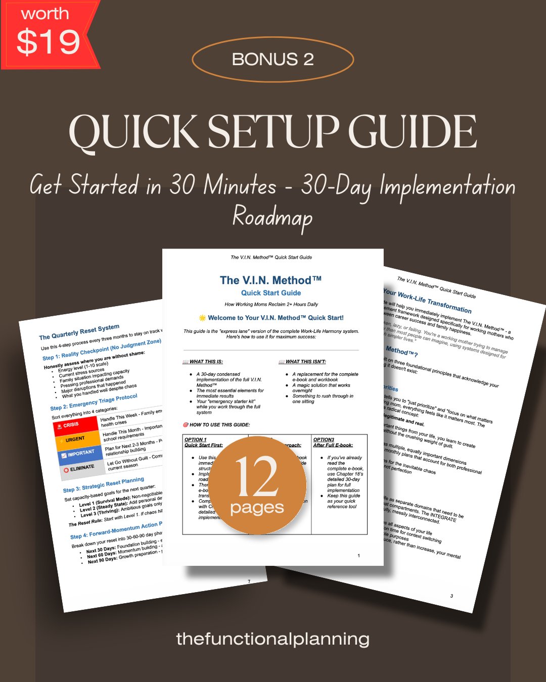 Work-Life Harmony for Moms™ - Complete Digital Bundle product image (5)