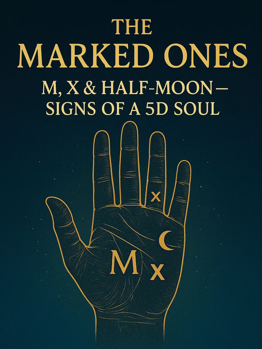 The Marked Ones M,X & Half-Moon: Signs OF A 5D Soul product image (1)