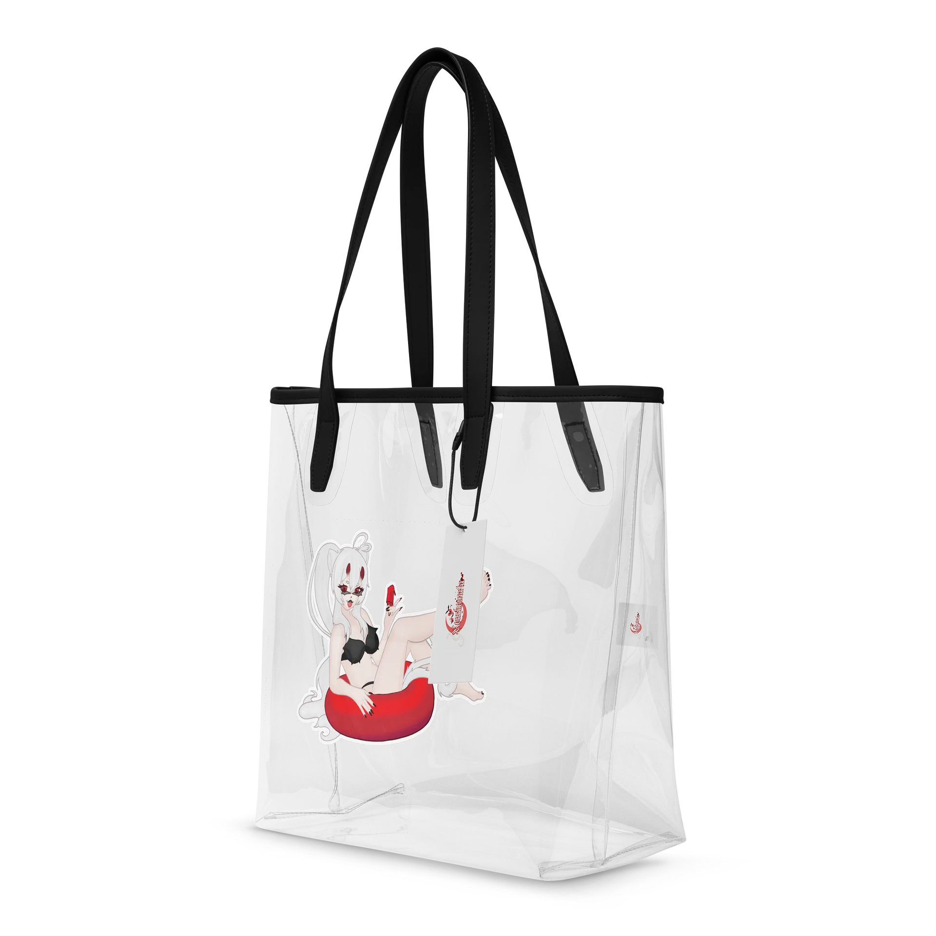 Floatie Neko Clear Plastic Tote product image (4)
