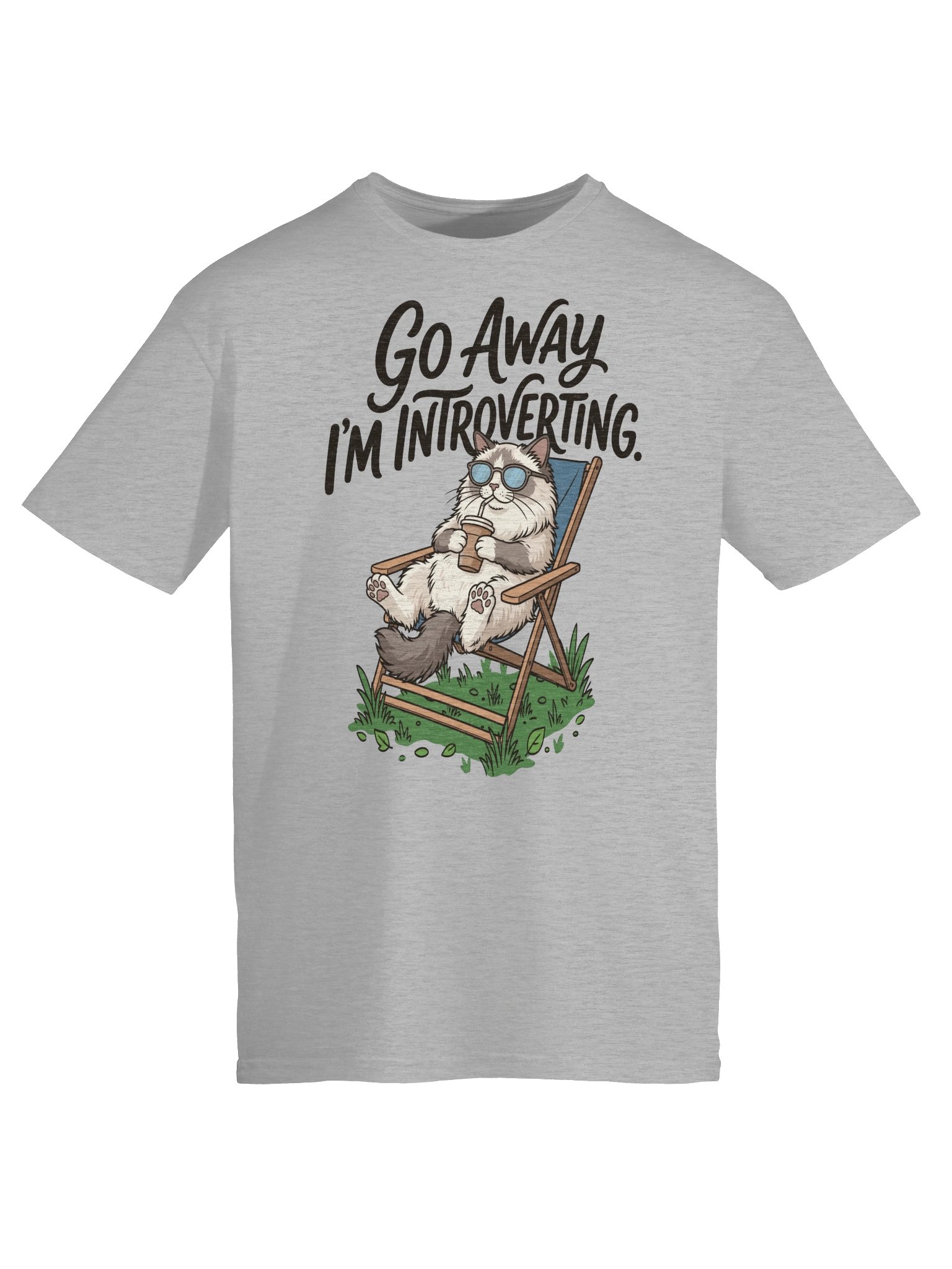 Go Away I'm Introverting Tee product image (6)