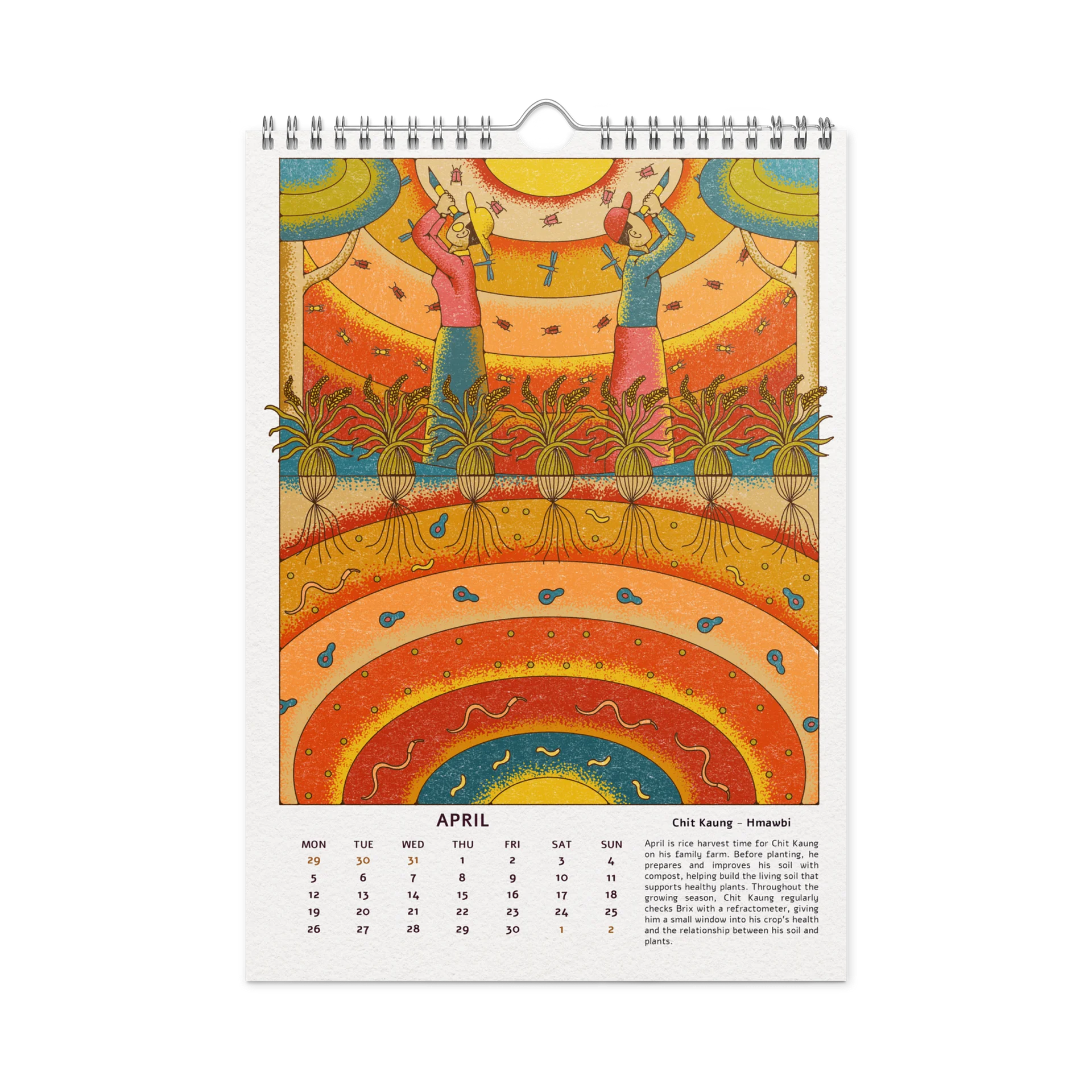 Healthy Soil Calendar 2027 product image (1)