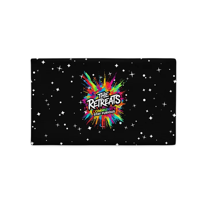 Neon Retreats Community Pillow Case product image (5)