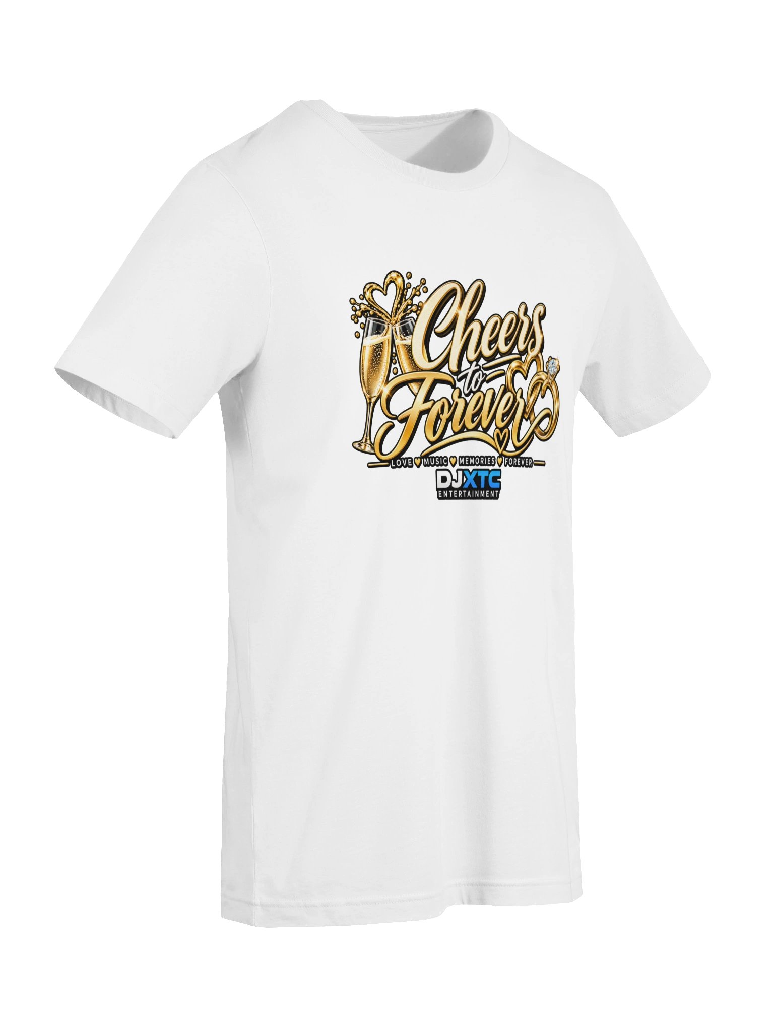 Cheers to Forever — Wedding Celebration Tee product image (7)