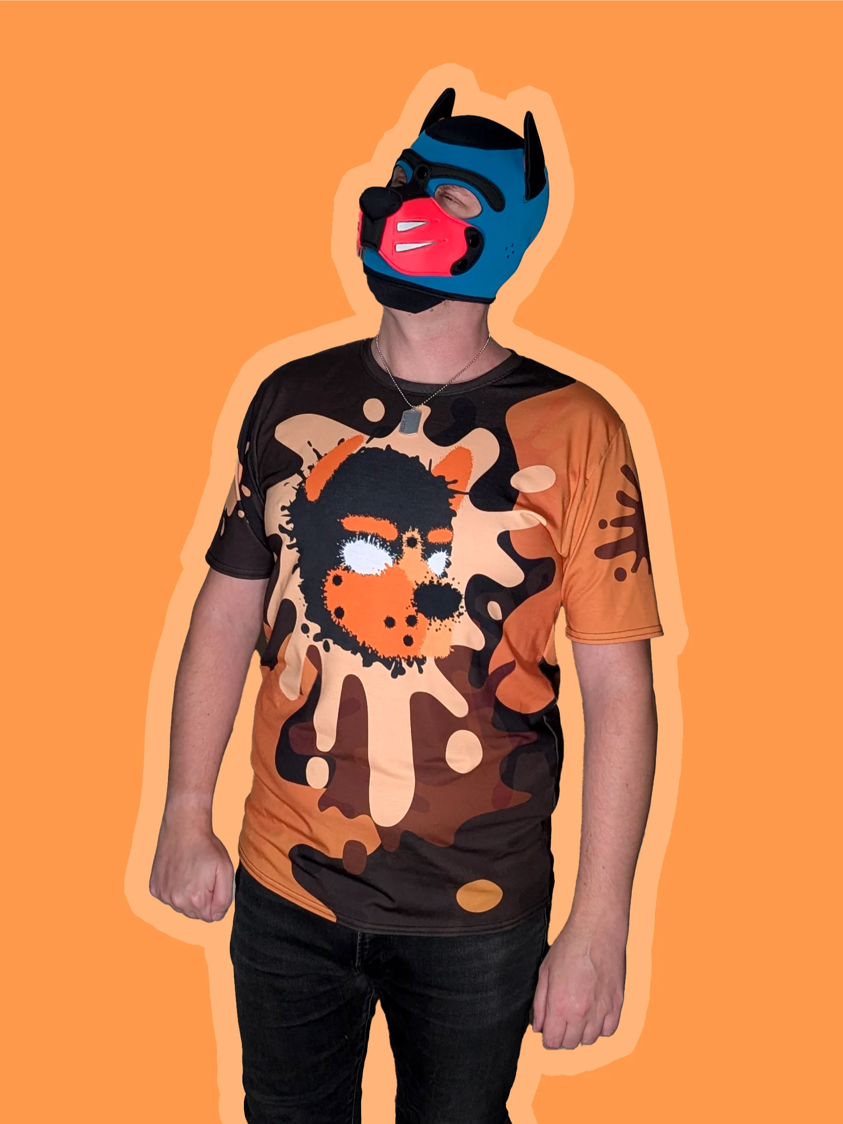 Chaos Splatter Shirt - Orange product image (4)