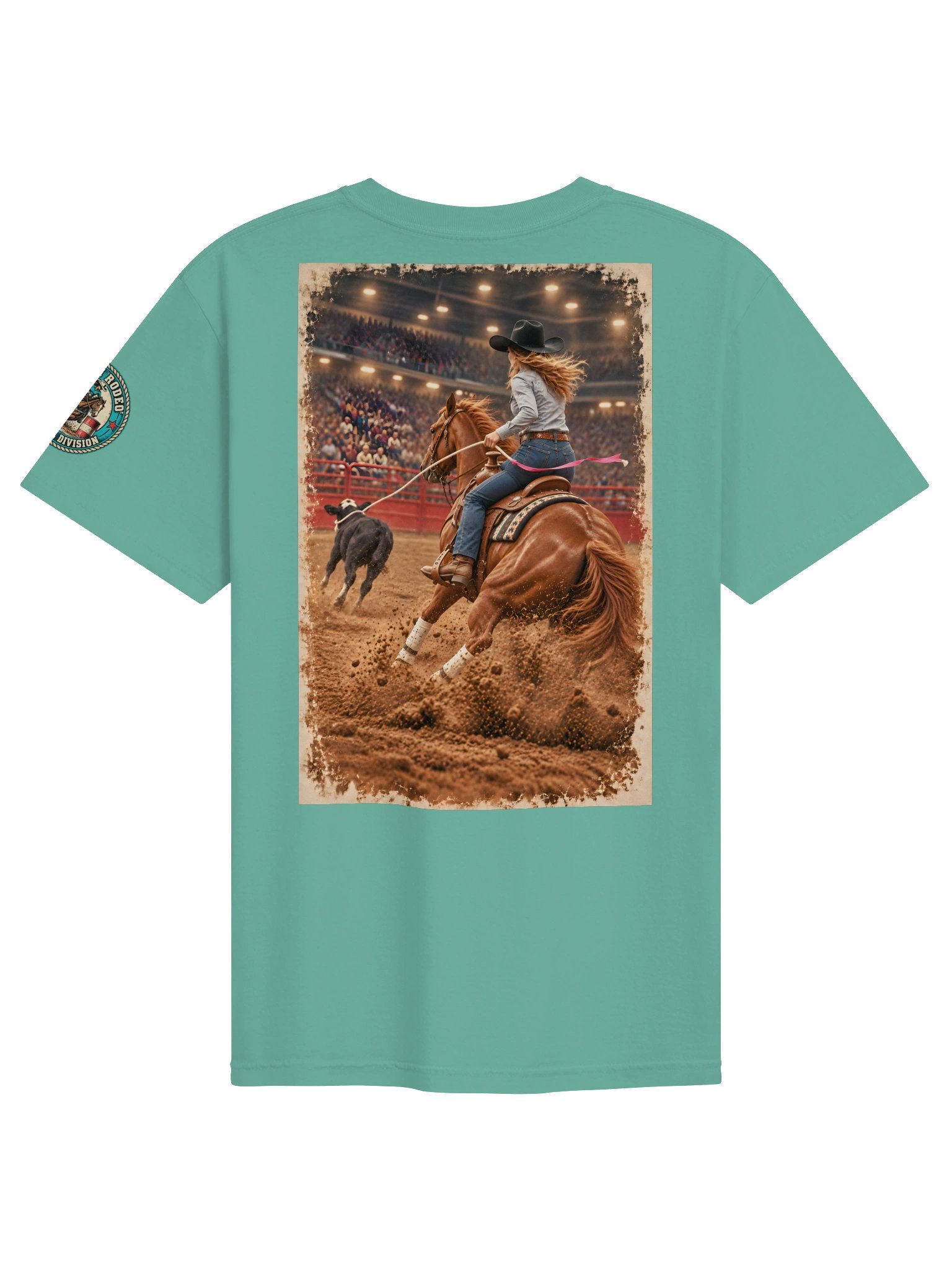 Breakaway Roping Shirt — Two-Sided POV Rodeo Tee | Broken Cowgirl™ product image (4)