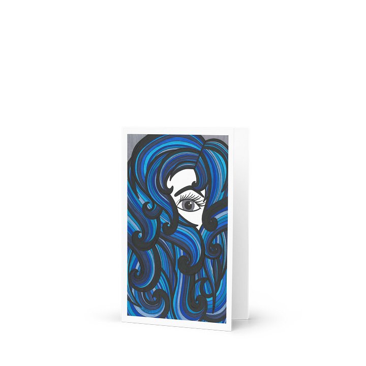 Art Card: Lady Blue product image (1)