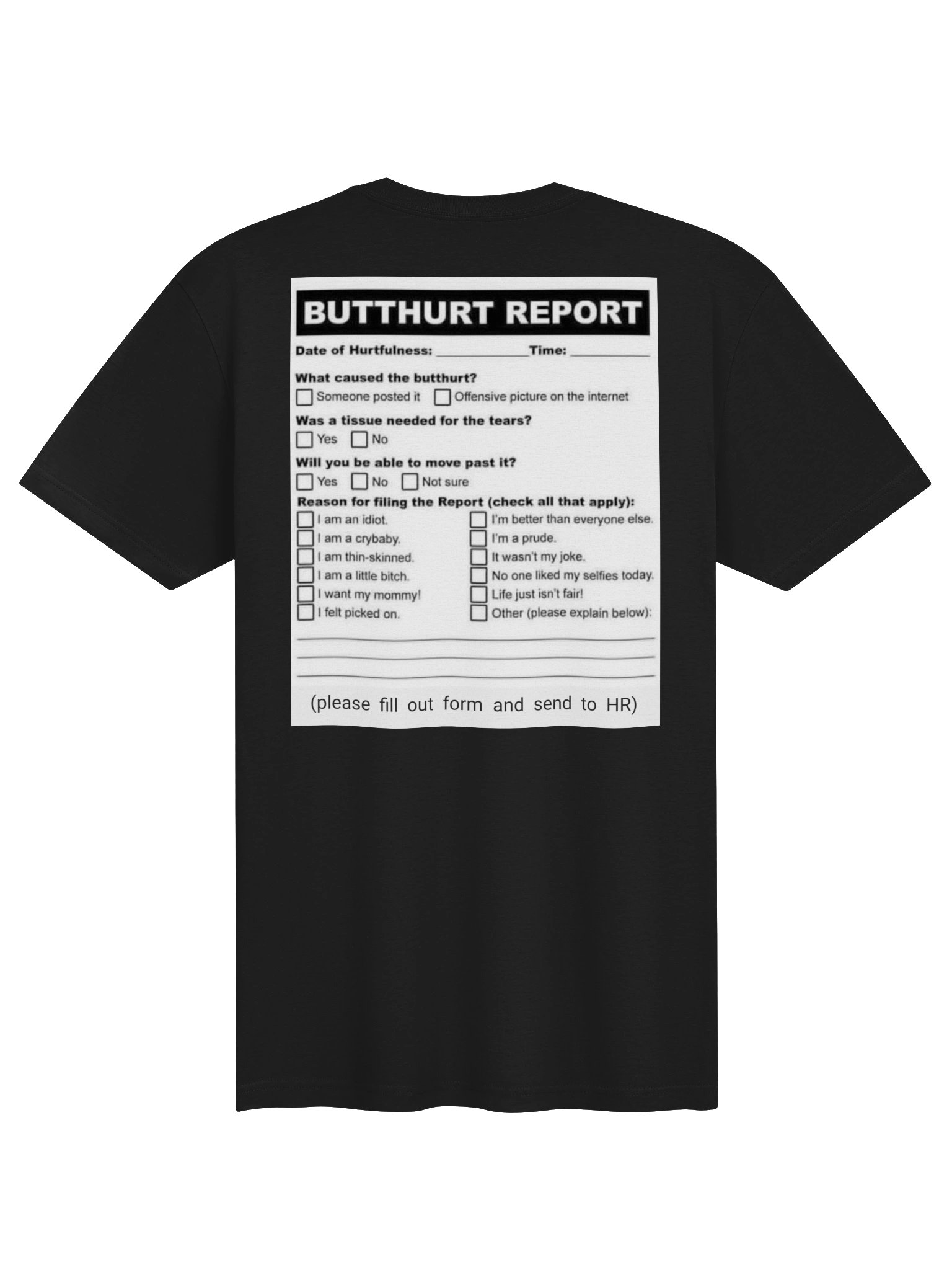 Butthurt t-shirt product image (2)