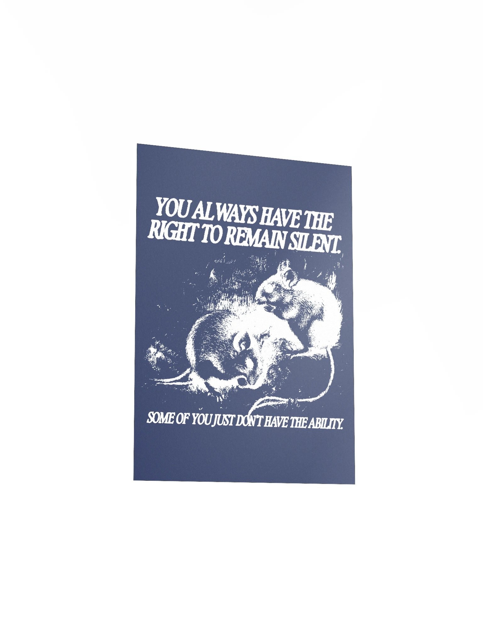 Remain Silent Poster product image (3)