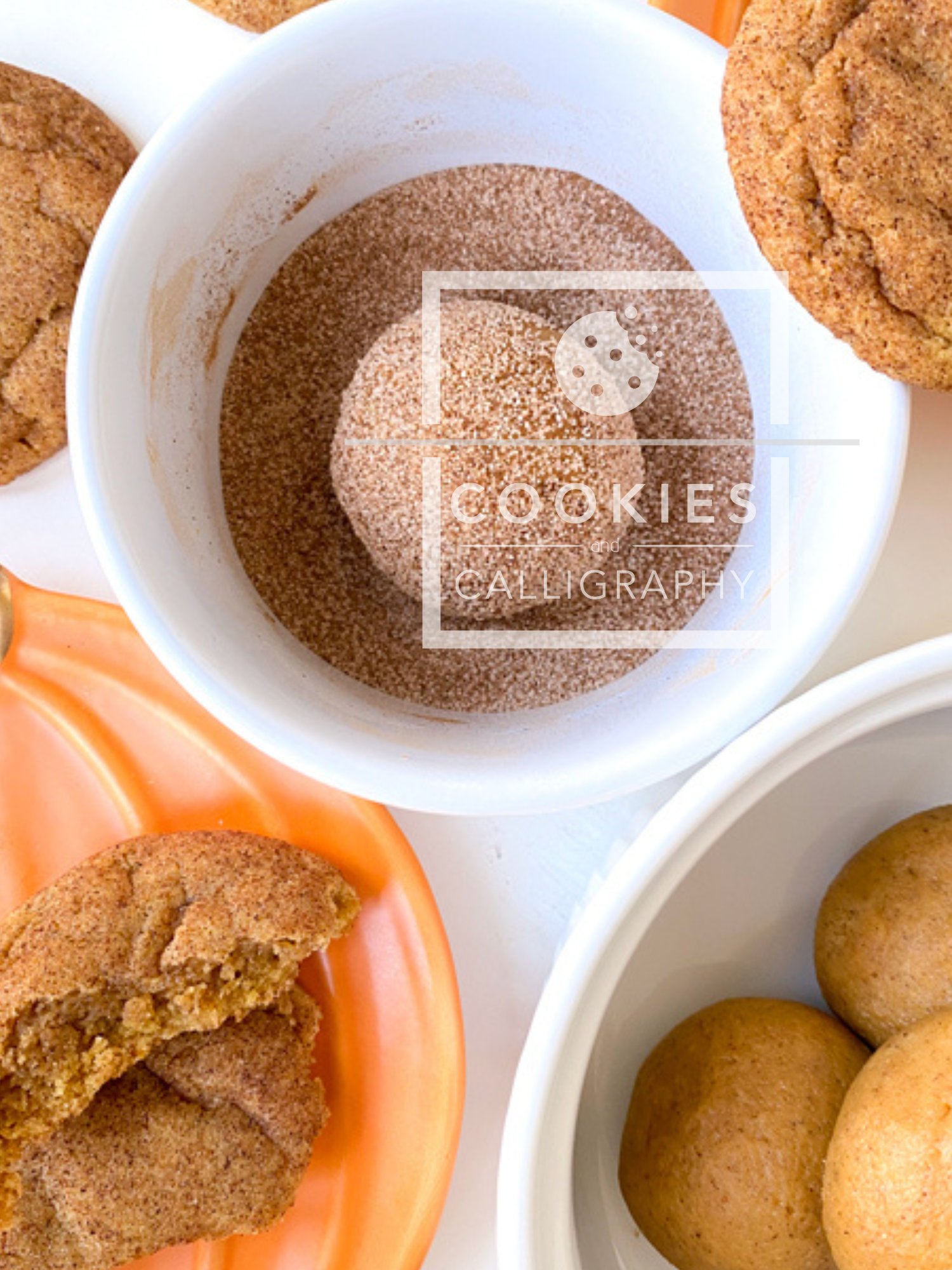 RECIPE: Pumpkin Snickerdoodle Cookies | Digital Recipe | Printable Cookie Recipe | Best Pumpkin Spice Cookie Recipe product image (2)