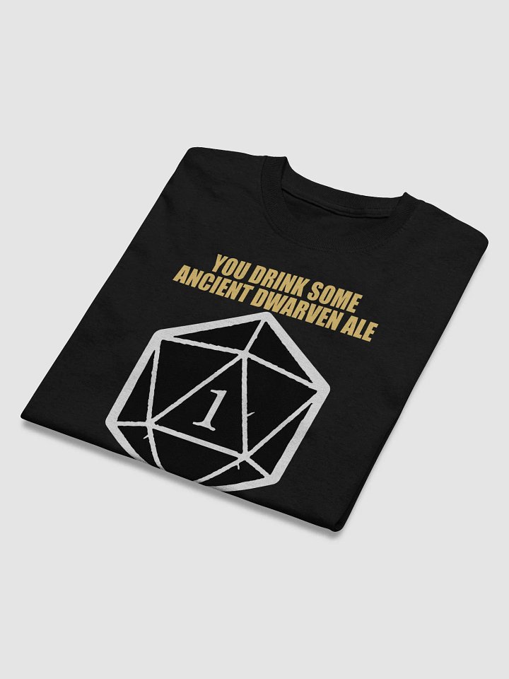 Ancient Dwarven Ale D20 T-Shirt product image (2)
