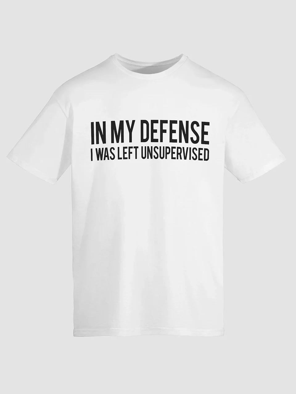 In My Defence I Was Left Unsupervised T Shirt product image (1)