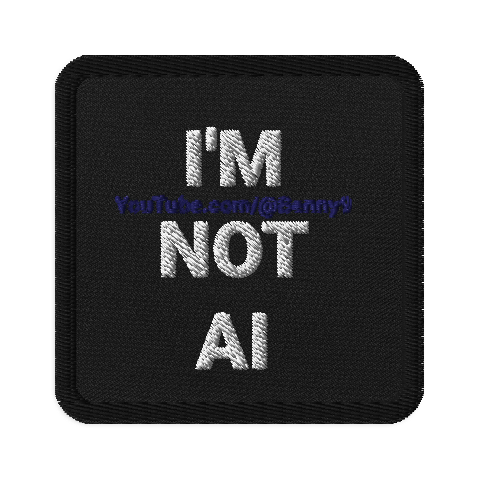 I'm Not AI Patch product image (1)