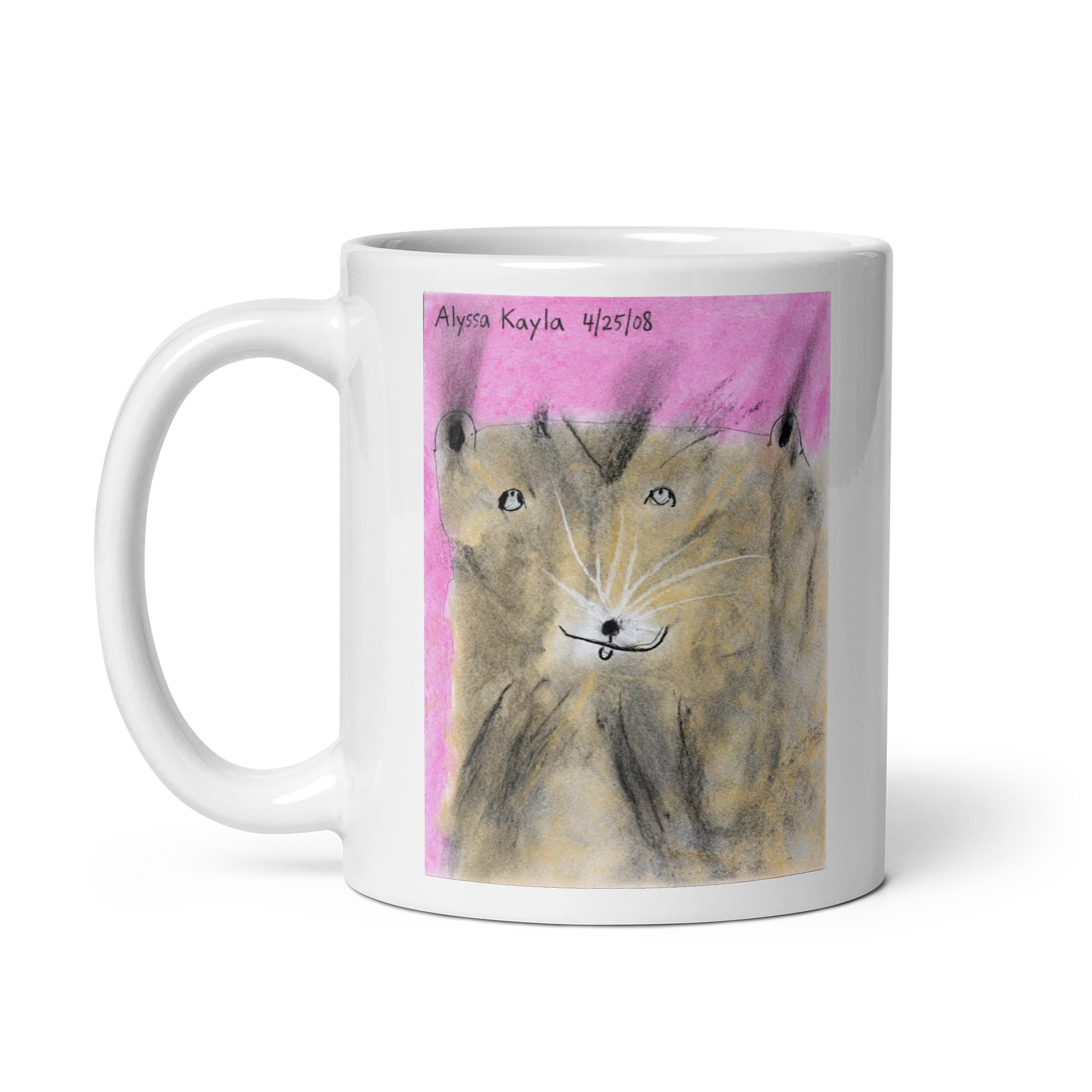 AK’s Mysterious Whiskered Creature Mug product image (4)