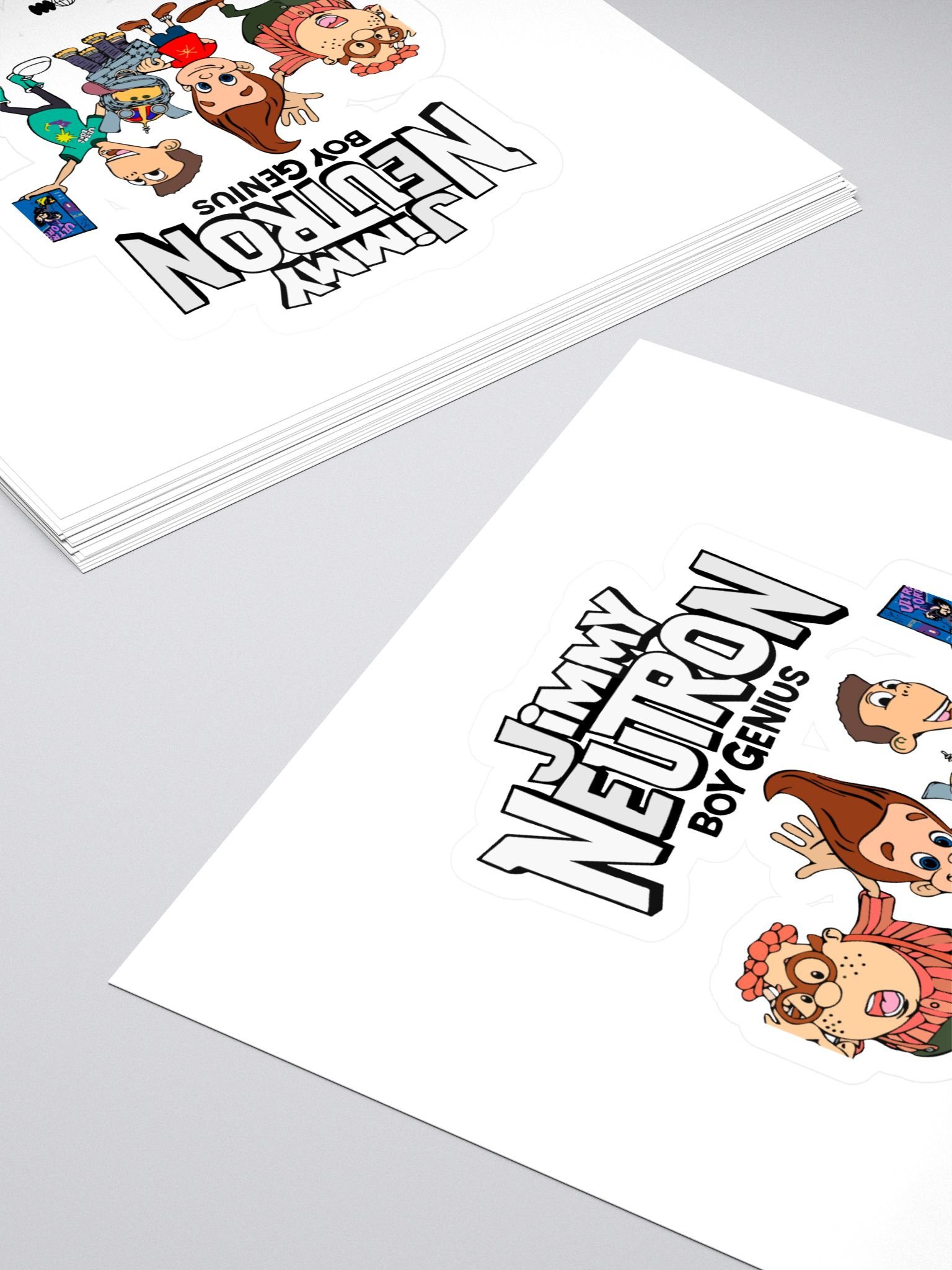 Retro Cartoon Kiss Cut Stickers product image (4)