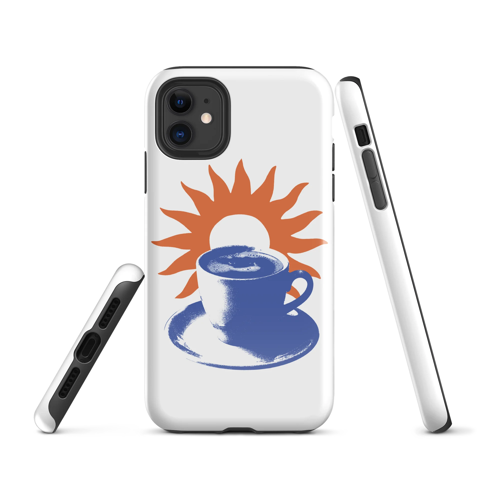 Sunburst Blue Cup Tough iPhone Cases product image (1)