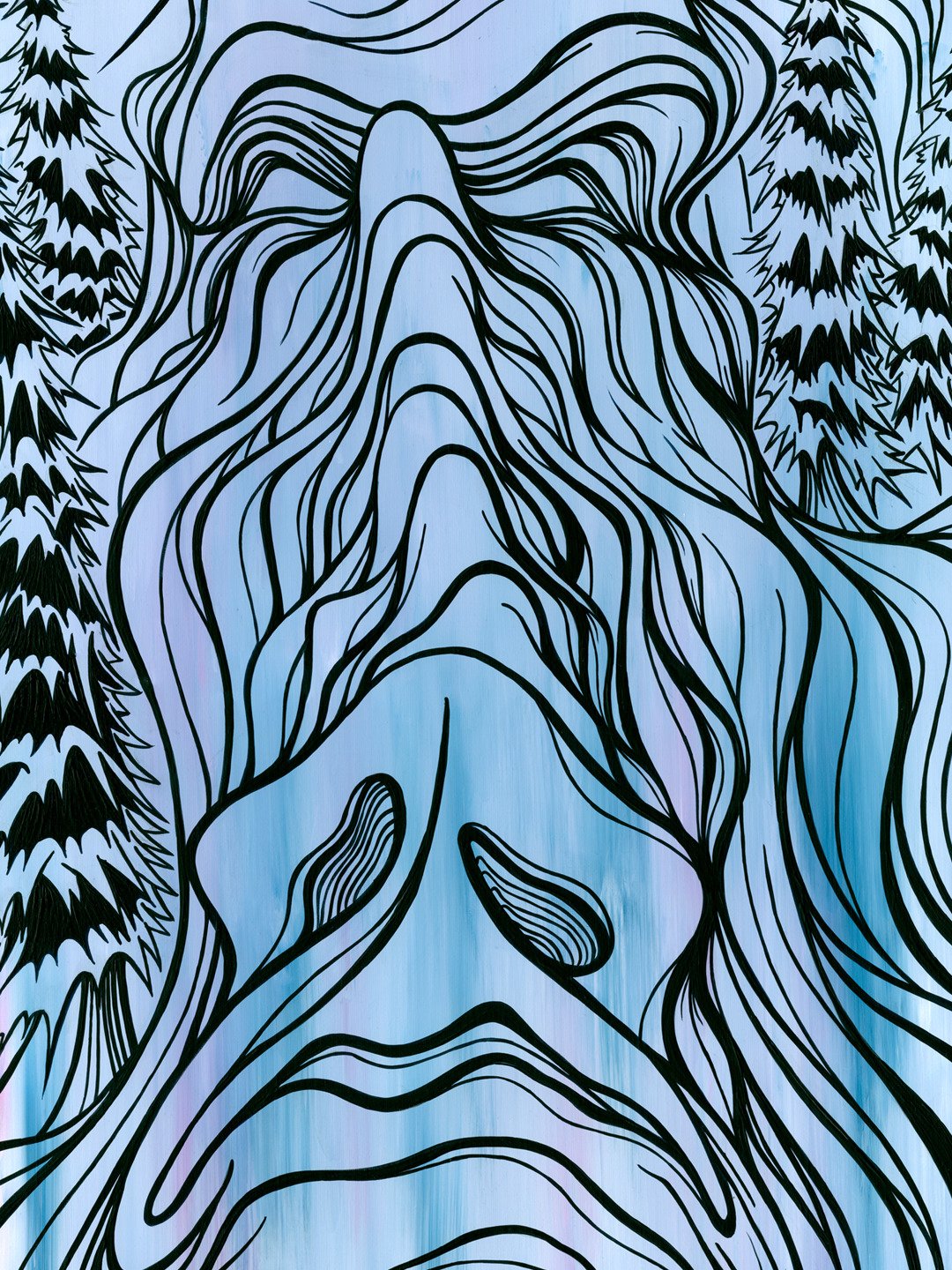 Pillow Face 2 - Original Painting product image (6)