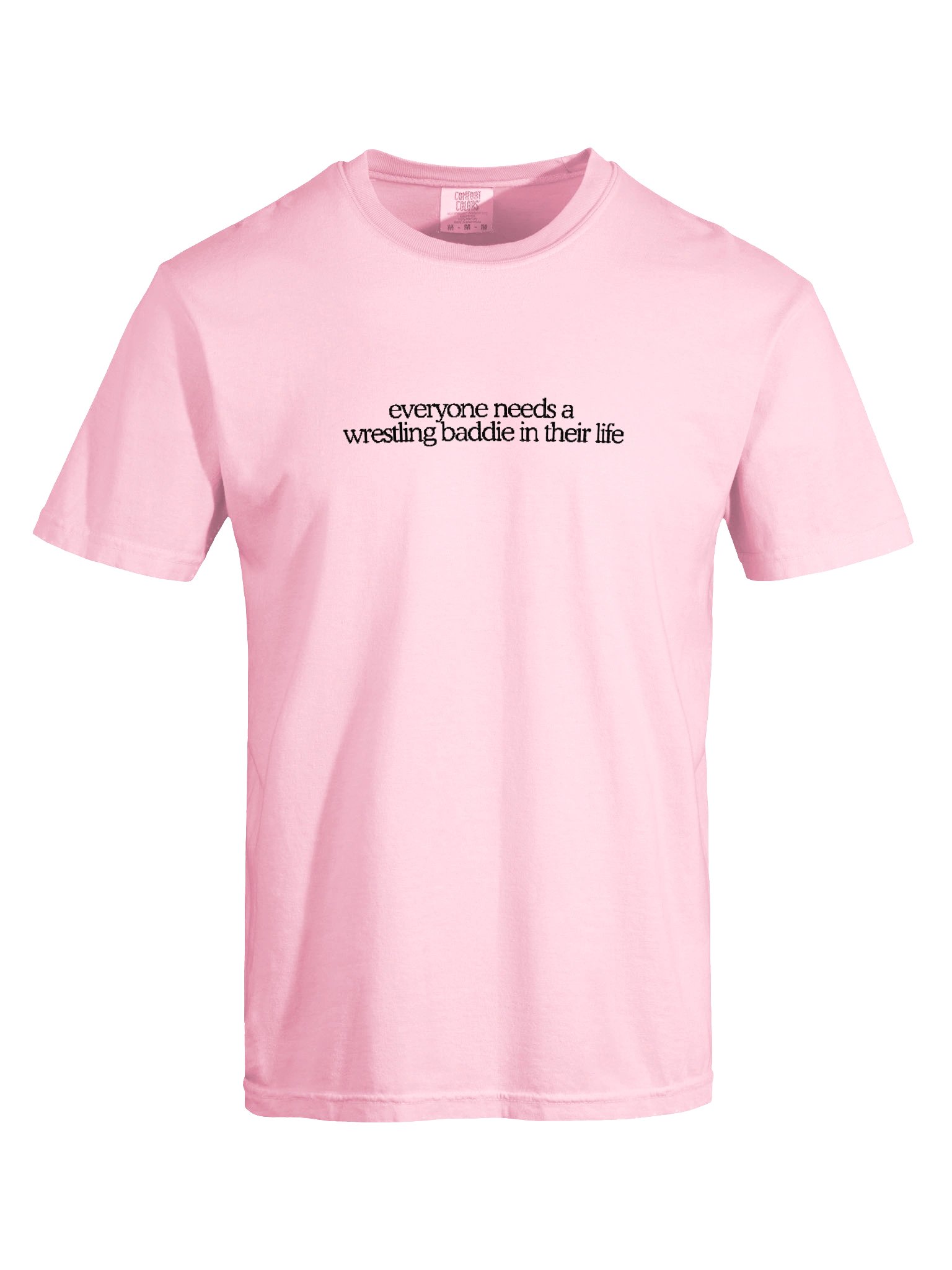 Everyone Needs A Wrestling Baddie In Their Life Embroidered Short Sleeved T-Shirt product image (19)