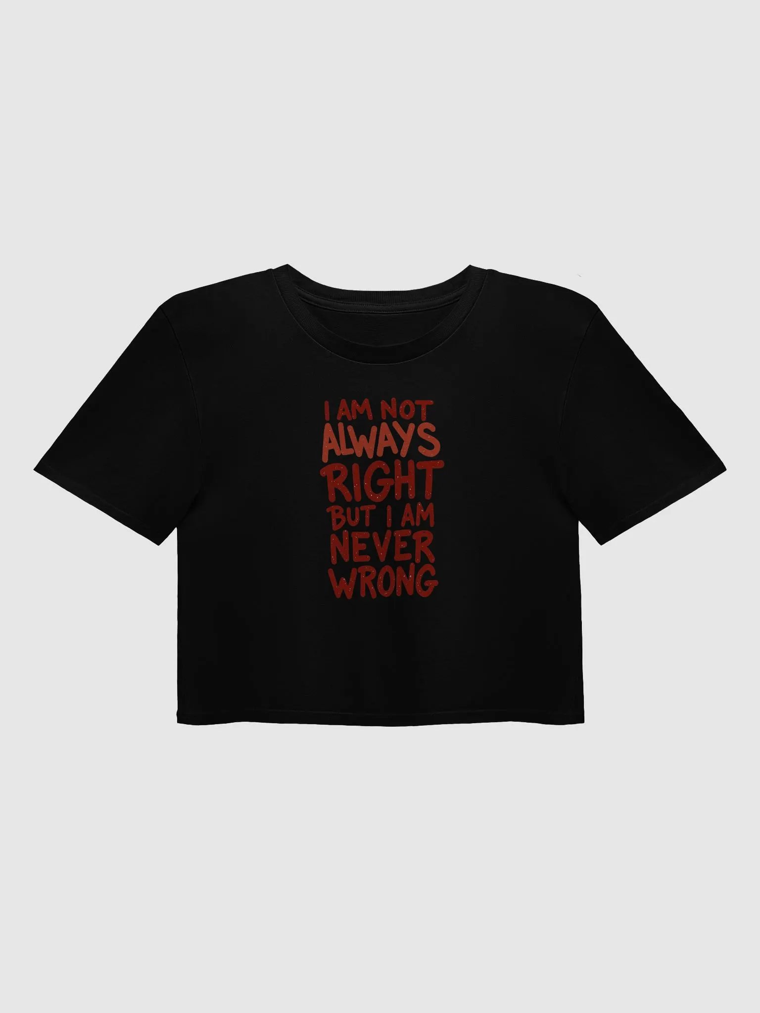 Never Wrong Women's Crop Top product image (1)