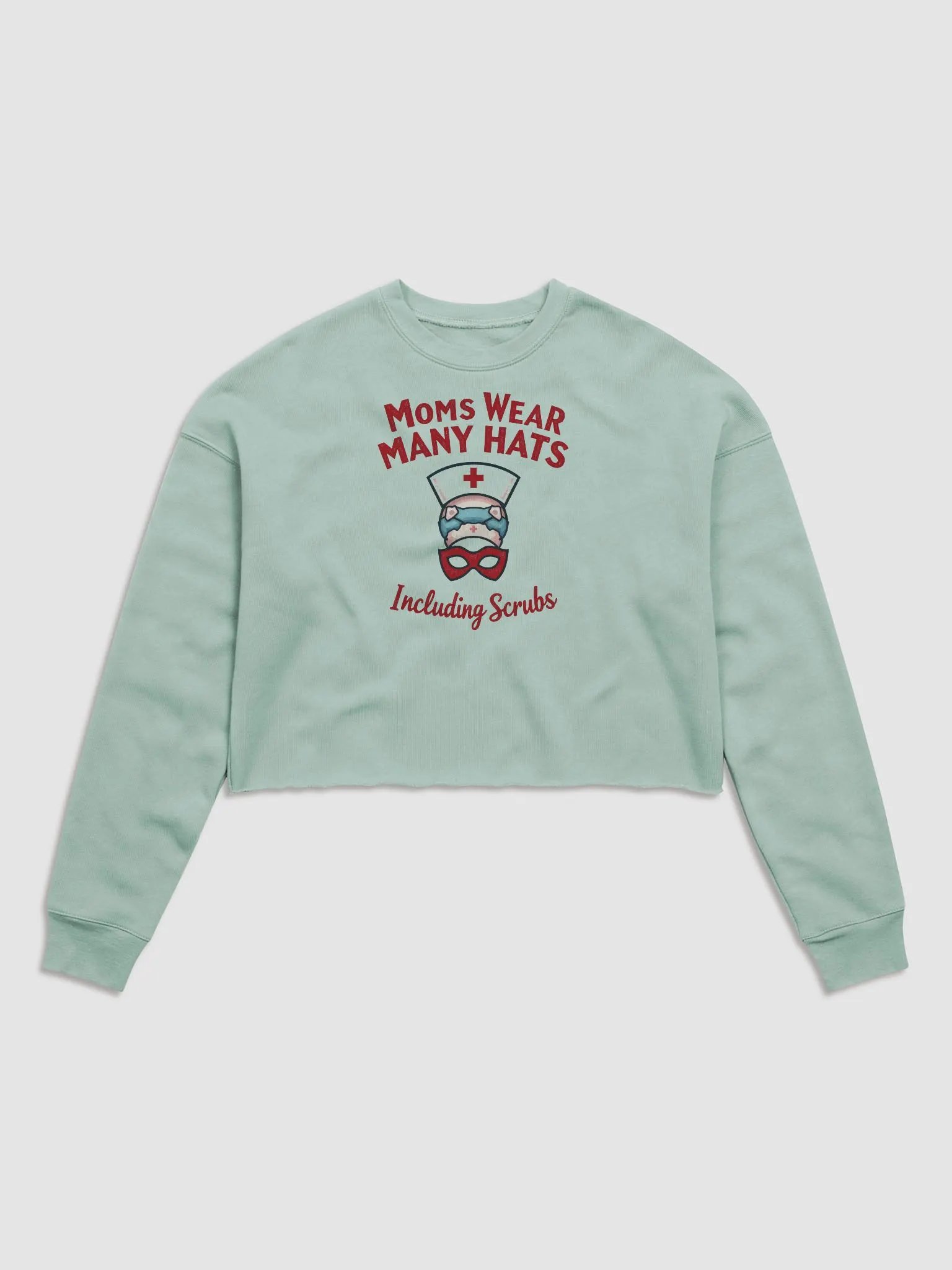 Supermom Nurse Fleece Crop Sweatshirt product image (2)