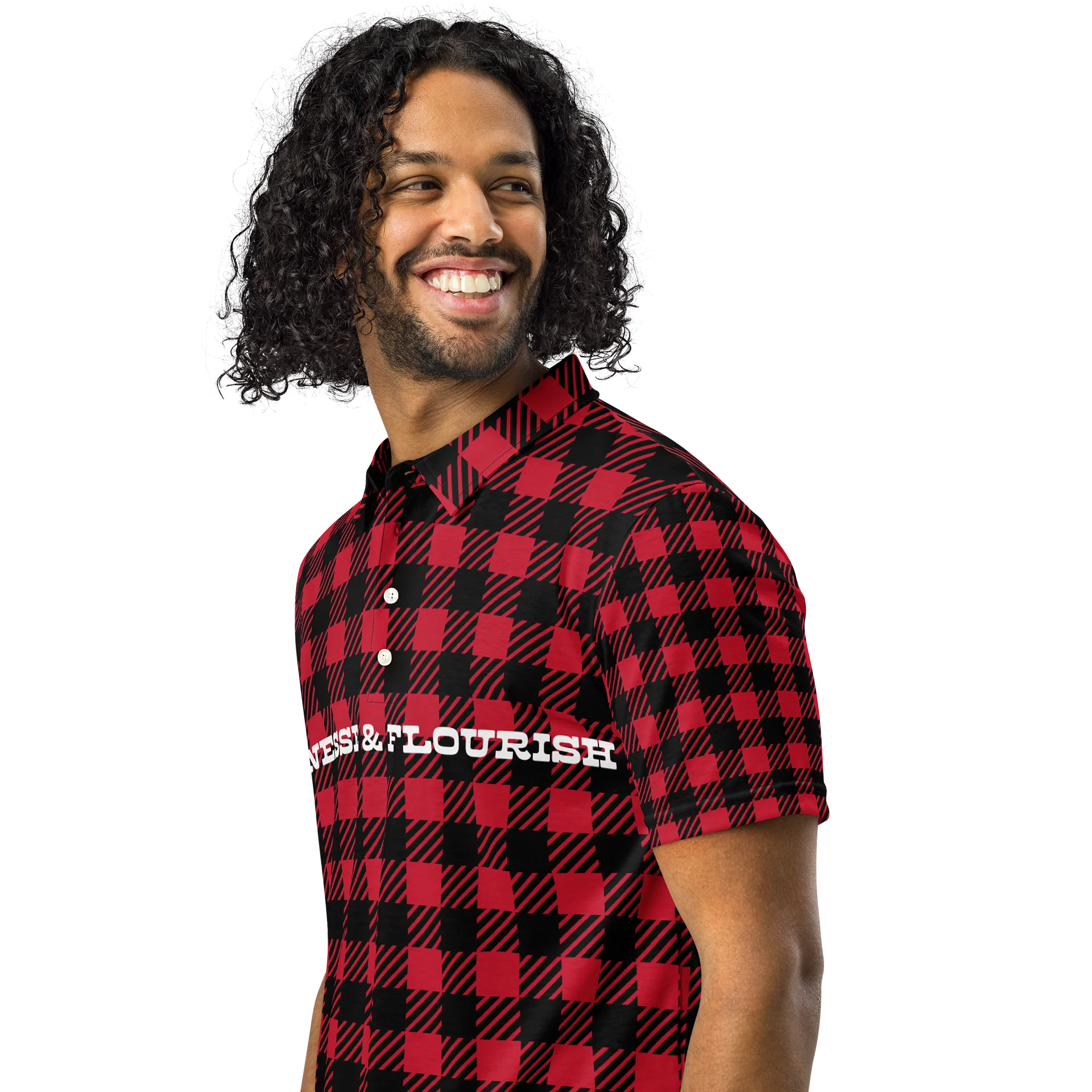 F&F Lumberjack Slim Fit Polo Shirt product image (2)