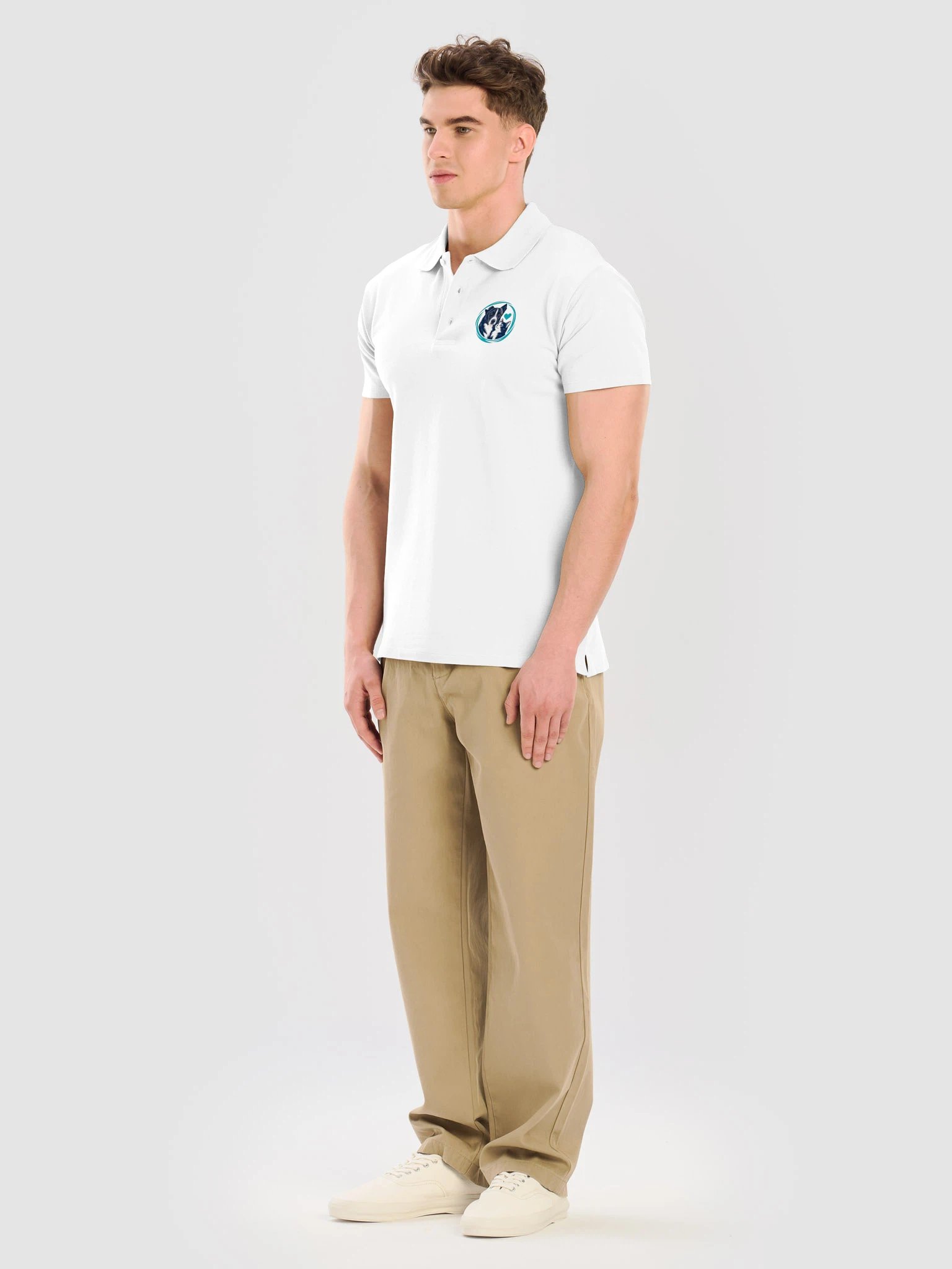Action Animals Serbia – Hund & Katze Unisex-Piqué-Polo product image (8)