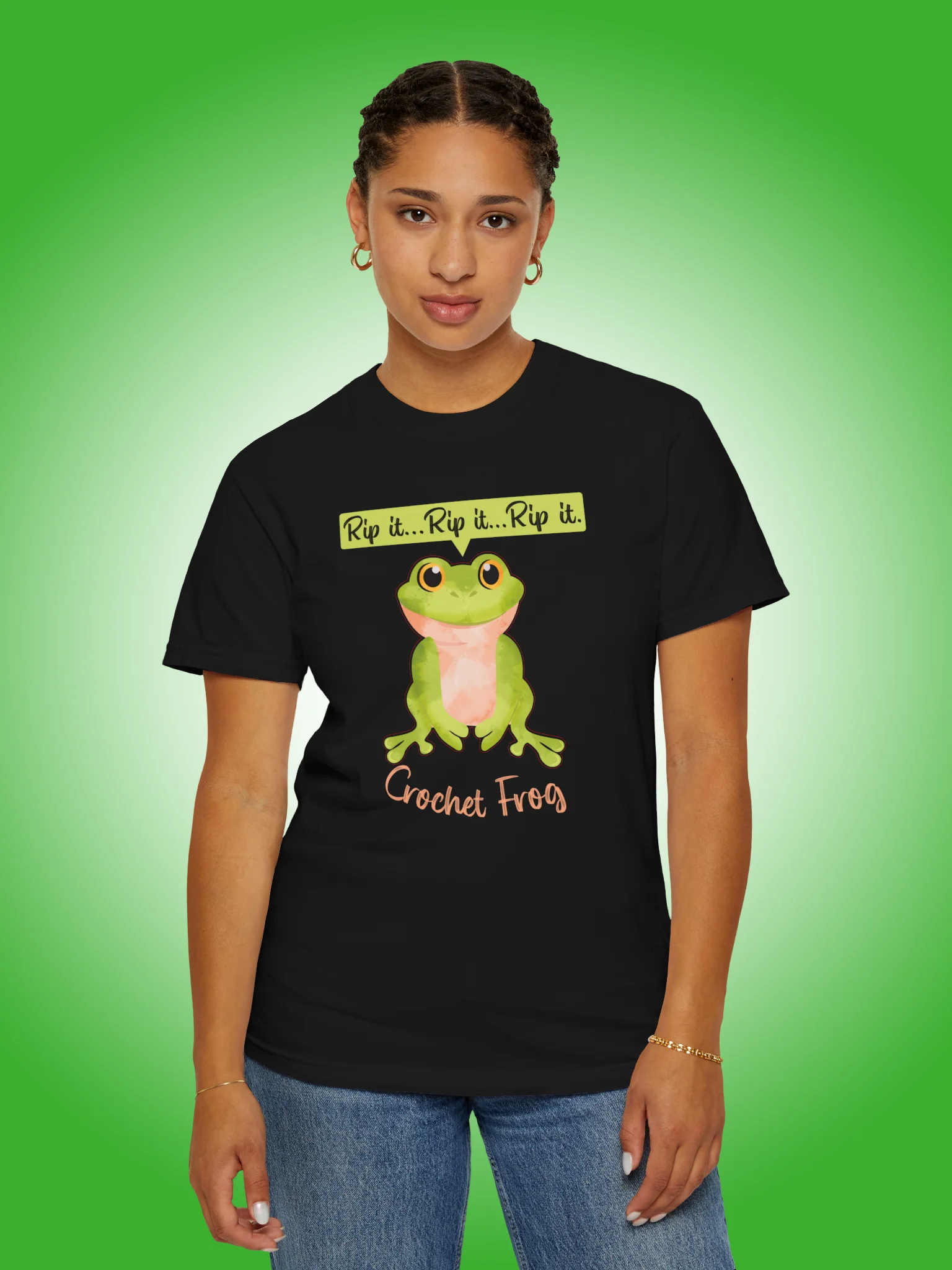 Rip It - Crochet Frog product image (1)