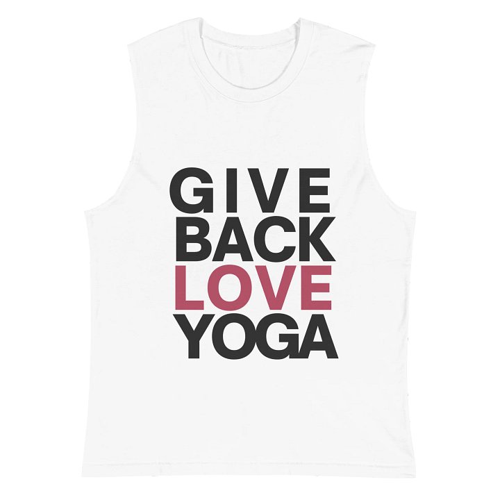 Give Back Love Yoga Muscle Tank product image (2)